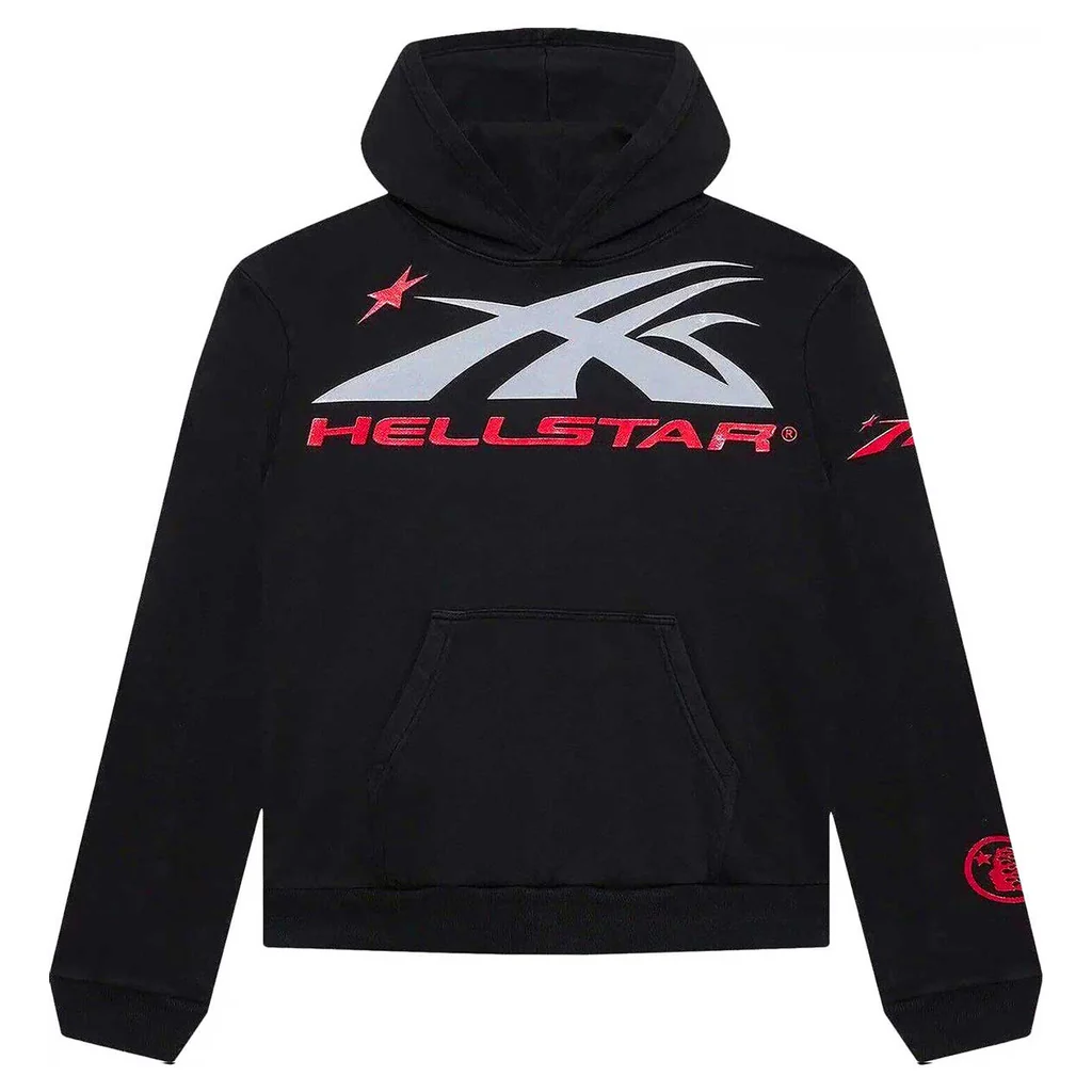 Hellstar Sports Logo Cotton Long Sleeve Hoodie