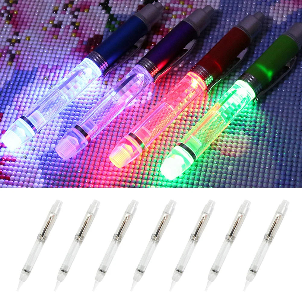 Diamond Painting Pen Diamond Art Drill Pen LED Light Multifunction for Beginners
