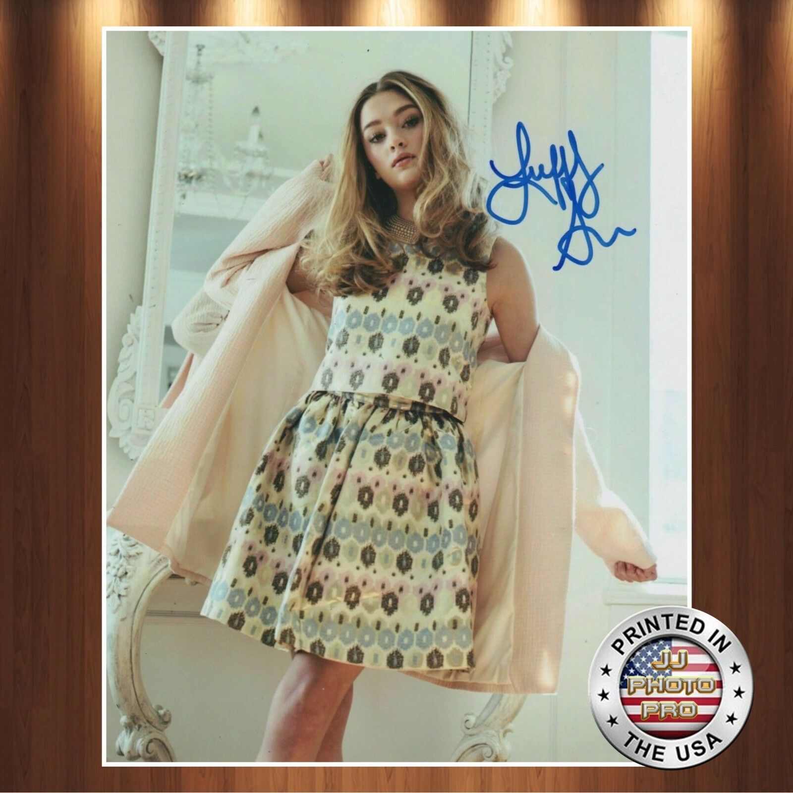 Lizzy Greene Autographed Signed 8x10 Photo Poster painting (Nicky, Ricky, Dicky, Dawn) REPRINT