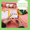 Potted Plant Coasters Crochet Kit with Step-By-Step Video Tutorials, Crochet Hooks for Adults