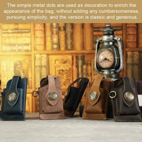 Multifunctional Leather Mobile Phone Bag