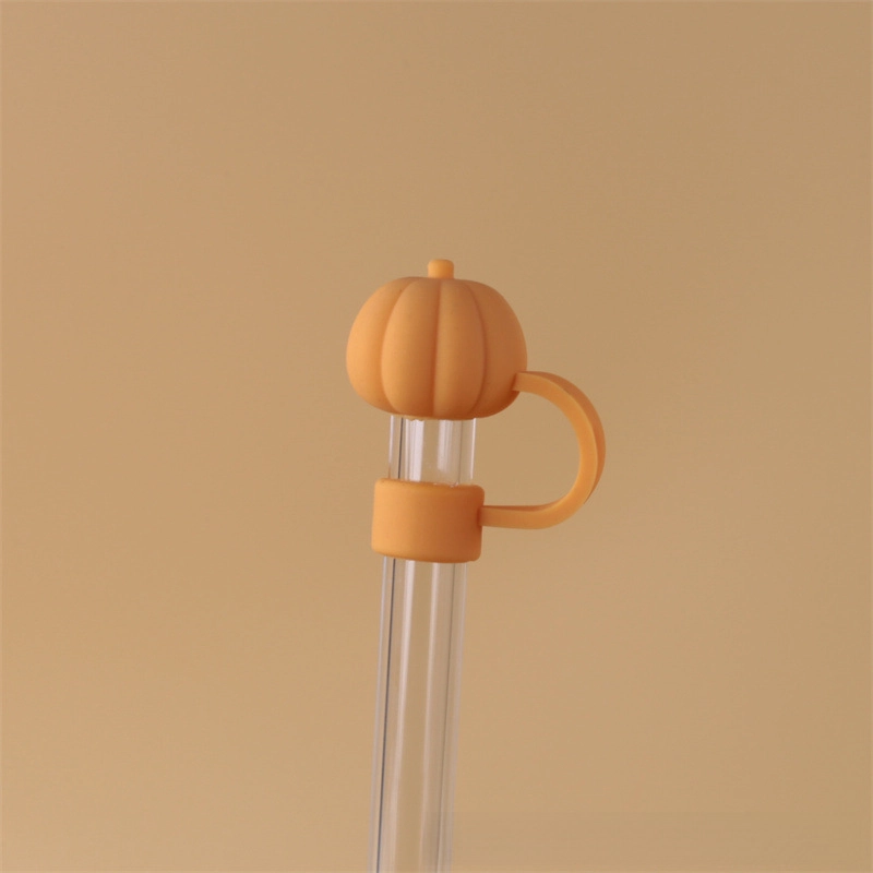10mm Glass Straw Cap Dust Cover Stainless Steel Straw Dust Cover Dust Plug 10mm Large Diameter Milk Tea