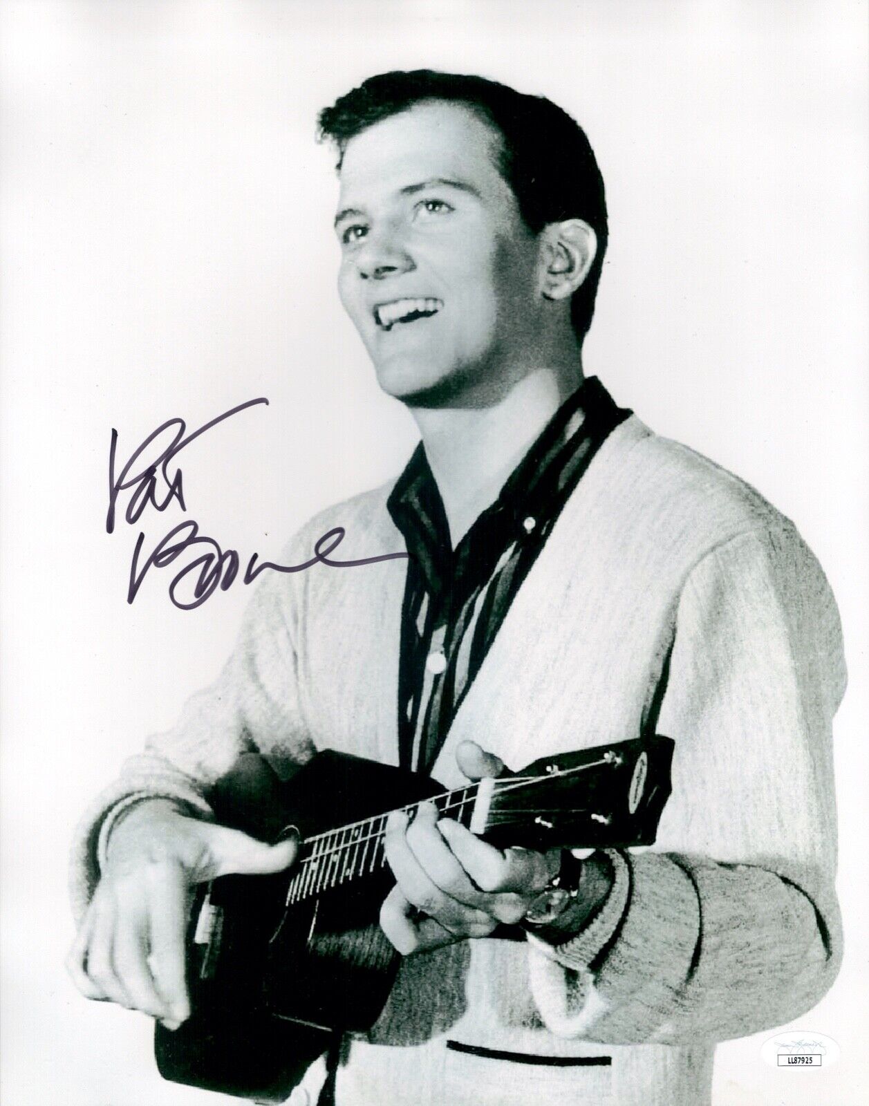 PAT BOONE Signed COUNTRY POP SINGER LEGEND 11x14 Photo Poster painting Autograph JSA COA Cert