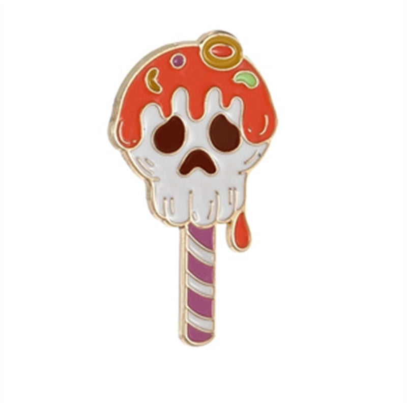 Retro Funny Punk Animal Alloy Stoving Varnish Plating Unisex Brooches