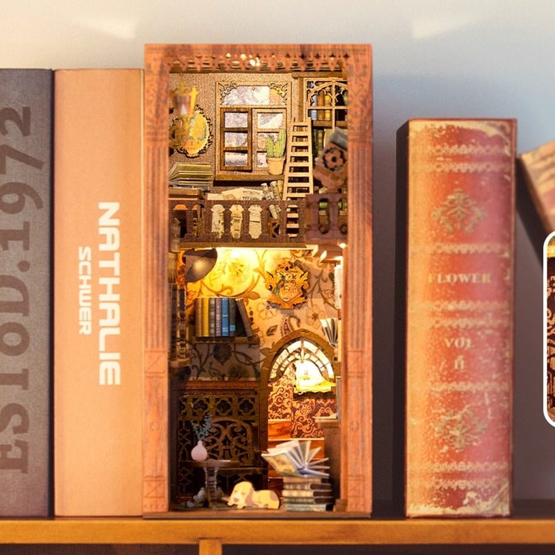 Eternal Bookstore DIY Book Nook Wooden Puzzle