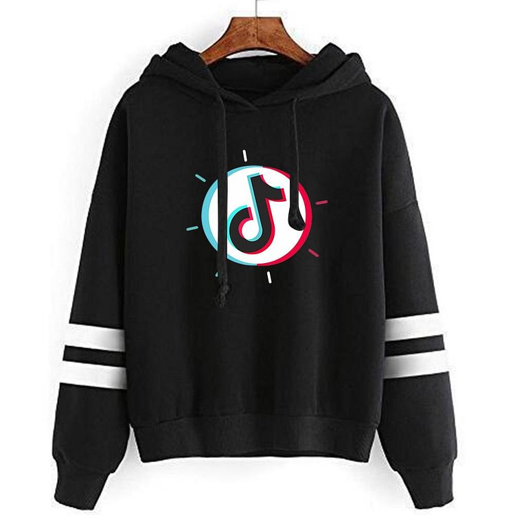 TIK TOK Hoodie Fashion Casual Music Fans Sweatshirt-Mayoulove