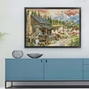 Village Shop-14CT Stamped Cross Stitch 69*52cm/27.17*20.47in(Big Size) tapestrymarket