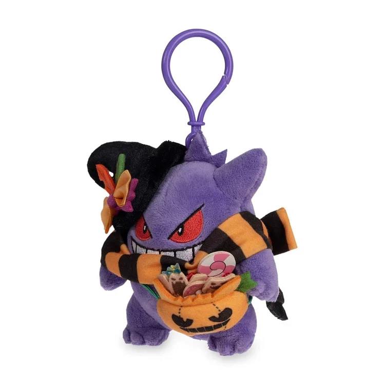 Gengar Pokémon Spooky Festival Plush Key Chain