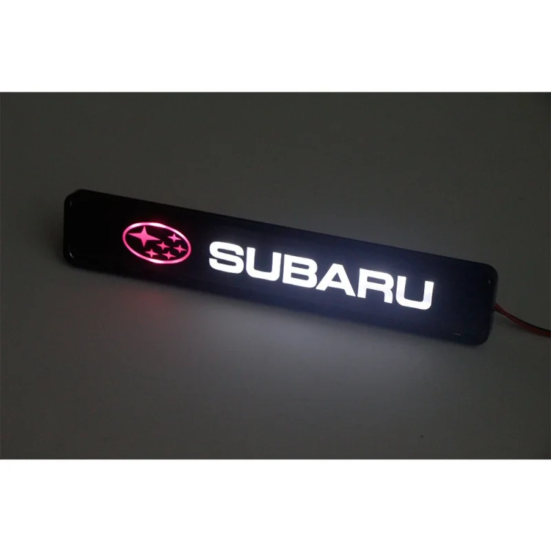 Car Center Grid illuminated Car Logo Light