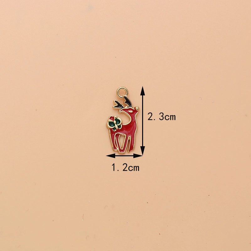 10 PCS/Package 20 * 27mm Alloy Deer Elk Pendant Jewelry Accessories