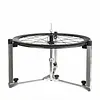 [US Local Warehouse] Bike Wheel Truing Stand Rotating Design Bicycle Wheels Weaving Stand Foldable Bike Hub Spokes Braiding Table for Bike Mechanics and DIY Enthusiasts