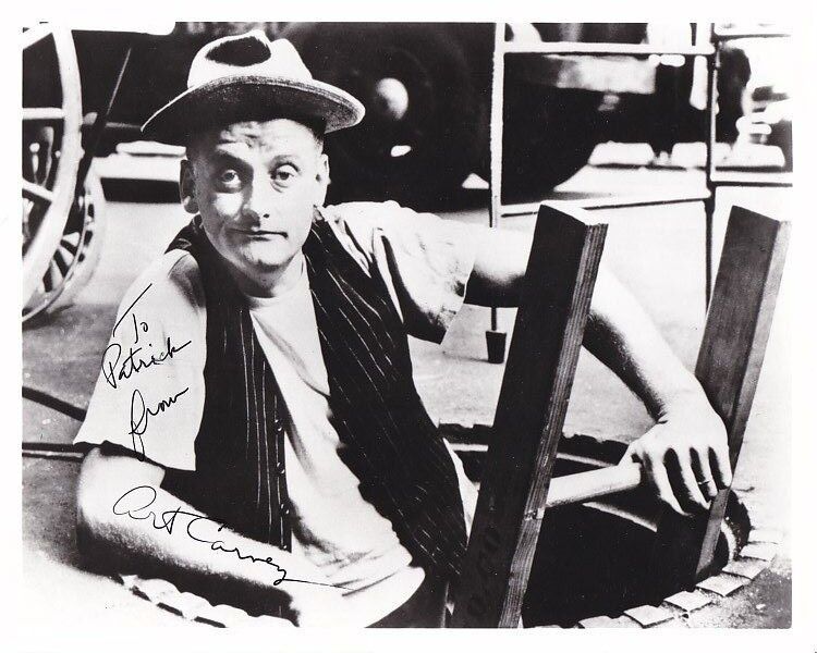 ART CARNEY Autographed Signed Photo Poster paintinggraph - To Patrick