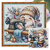 Sewing Gnome-11CT Stamped Cross Stitch 45*45cm/17.72*17.72in tapestrymarket