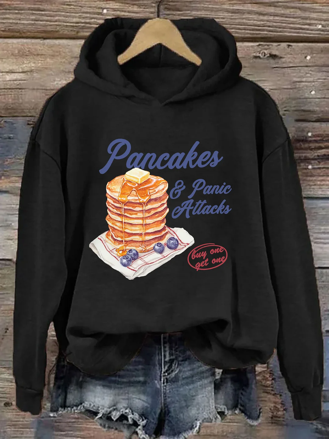 Pancakes And Panic Attacks Hoodie