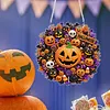 Pumpkins and Skulls DIY Acrylic 5D Crystal Diamond Gem Art Hanging Ornament
