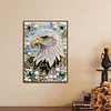 Diamond Painting-DIY Special Shaped Drill Pearl Painting Eagle(30x40cm)