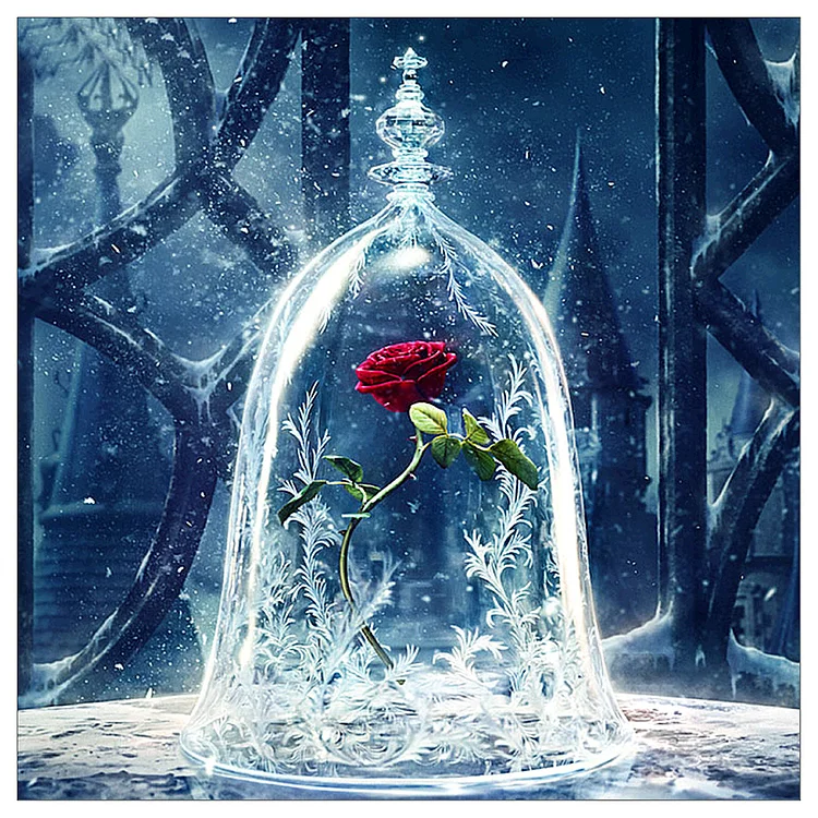 Fantasy Rose - Full Round - Diamond Painting(33*33cm)