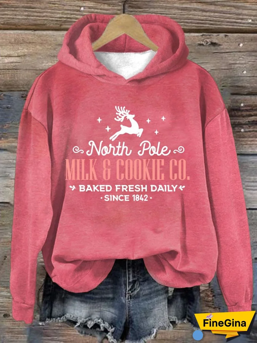 Christmas Women's Printed Long Sleeve Sweatshirt