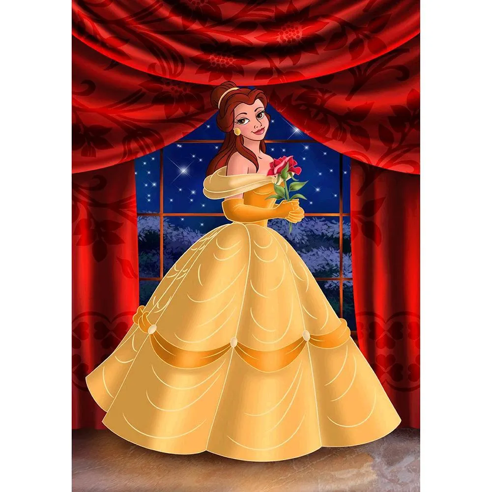 Full Round Diamond Painting Belle Princess