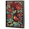 (US Local)Flower Bird Special Shaped Diamond Painting Journal Notebook for Adults