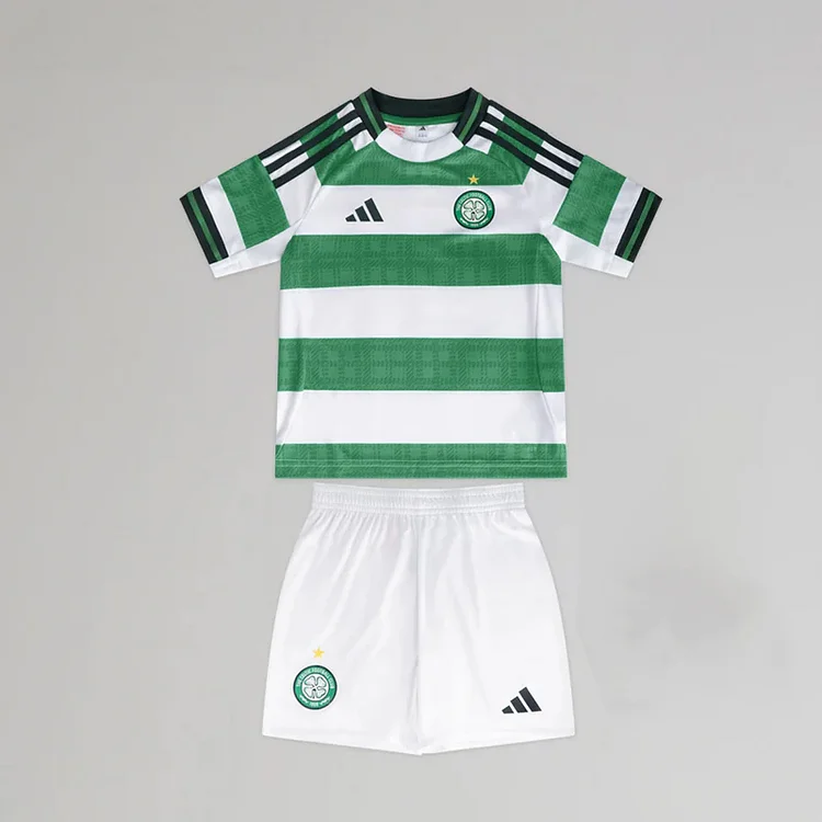 Kids Celtic 25/26 Home Football Kit