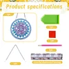 Mandala DIY Acrylic Special Shape Drill Diamond Art Hanging Decor Kits