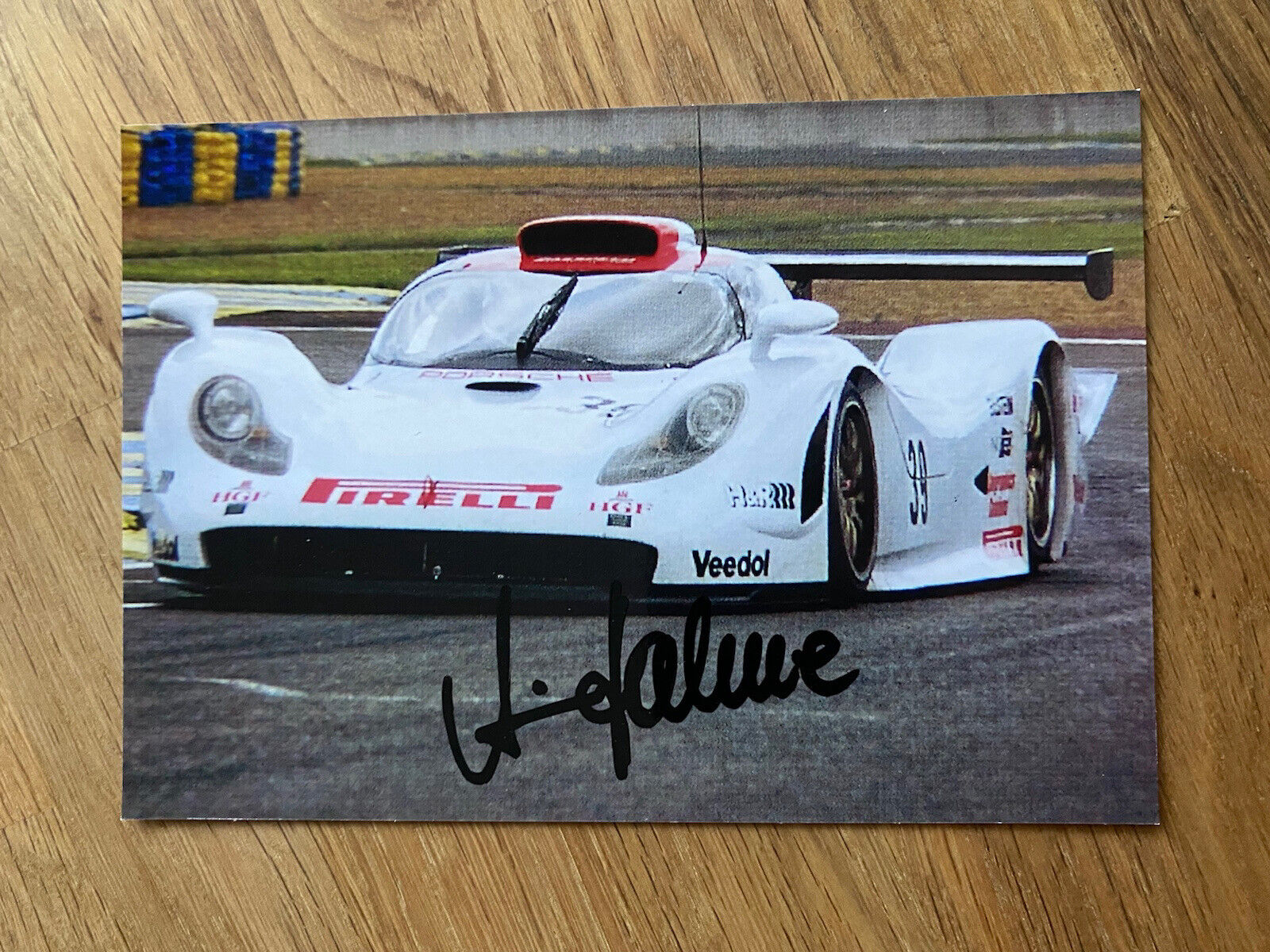 Armin Hahne Autograph On Photo Poster painting 3 7/8x5 7/8in Autographed Signed