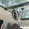 Portable Car Fan with Strong Suction and 3 Speeds Rechargeable Dashboard Cooling Air Wall Fan for Sedan SUV RV Auto Vehicles Home Windshield