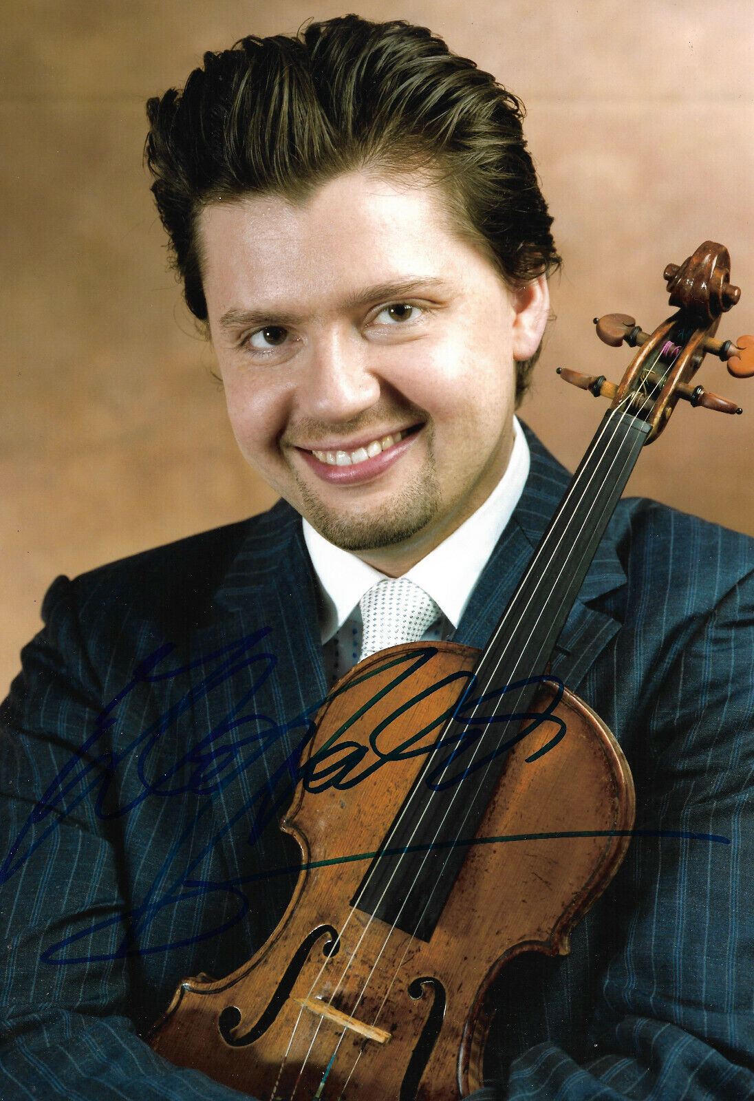 Julian Rachlin Violinist signed 8x12 inch Photo Poster painting autograph