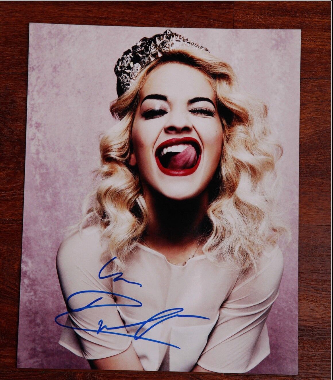 GFA Sexy Pop Superstar * RITA ORA * Signed 11x14 Photo Poster painting AD1 COA