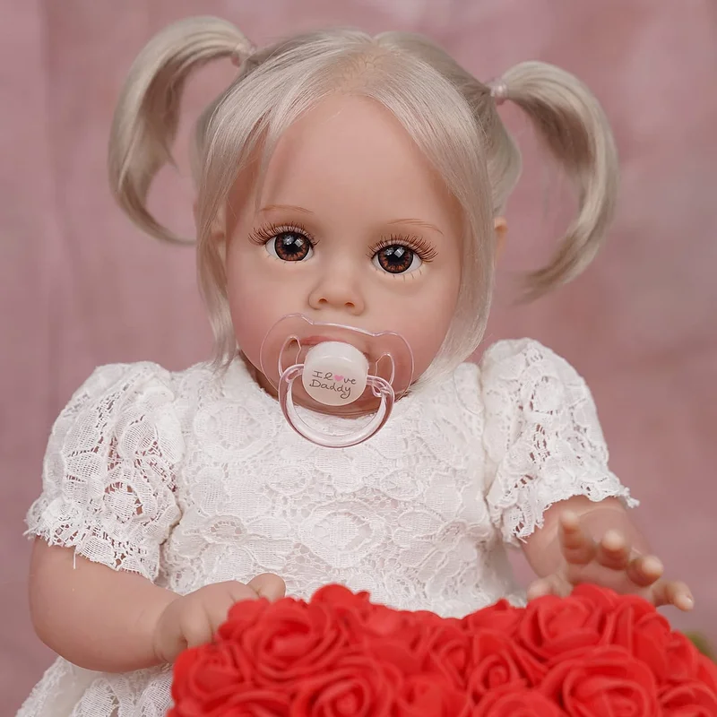 MUJOO Reborn Baby Dolls Girl, 18 Inch Realistic Baby Algeria