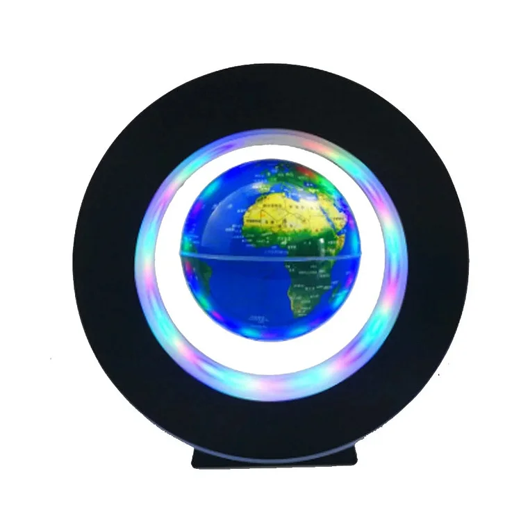 LED World Map Magnetic Levitation Floating Globe