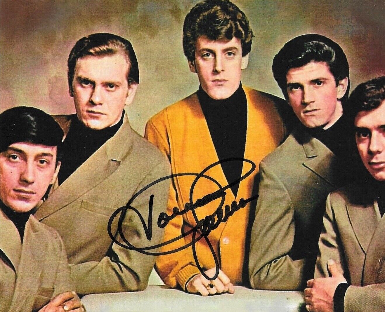 * TOMMY JAMES * signed 8x10 Photo Poster painting * THE SHONDELLS * COA * 1