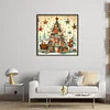 Xmas Tree-11CT Stamped Cross Stitch 50*50cm/19.69*19.69in