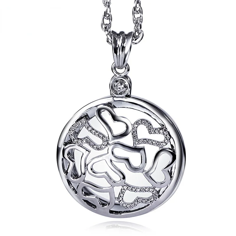 Letclo™ Heart-Shaped Magnify Glass Necklace letclo Letclo
