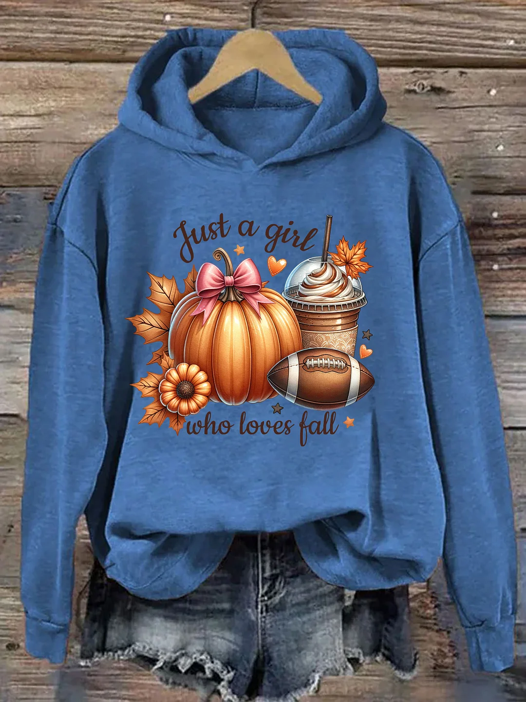 Just A Girl Who Loves Fall Hoodie