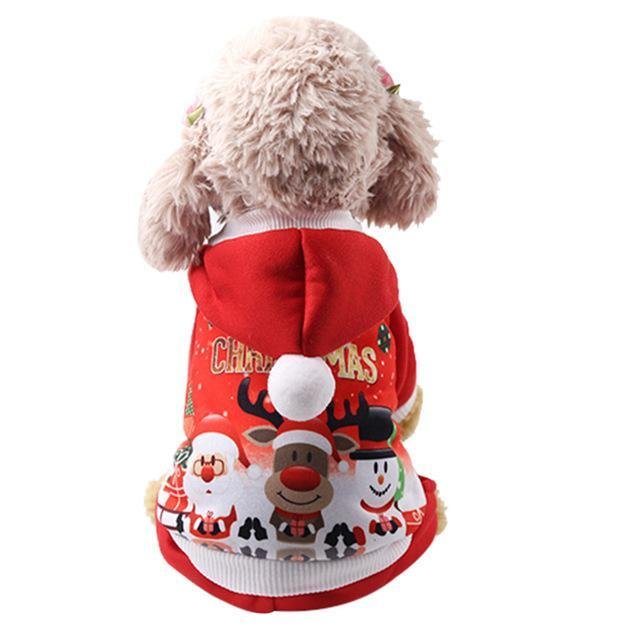 Christmas Dog Hoodie | Puppy Sweatshirt | Thefluffypaws