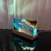 Simulated Ocean Landscape Resin Night Light Deep Sea Exploration Personalized Handmade Art Home Decor Gift