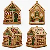 DIY Christmas House Pearl Painting Kit | 3D Wooden Holiday Decor