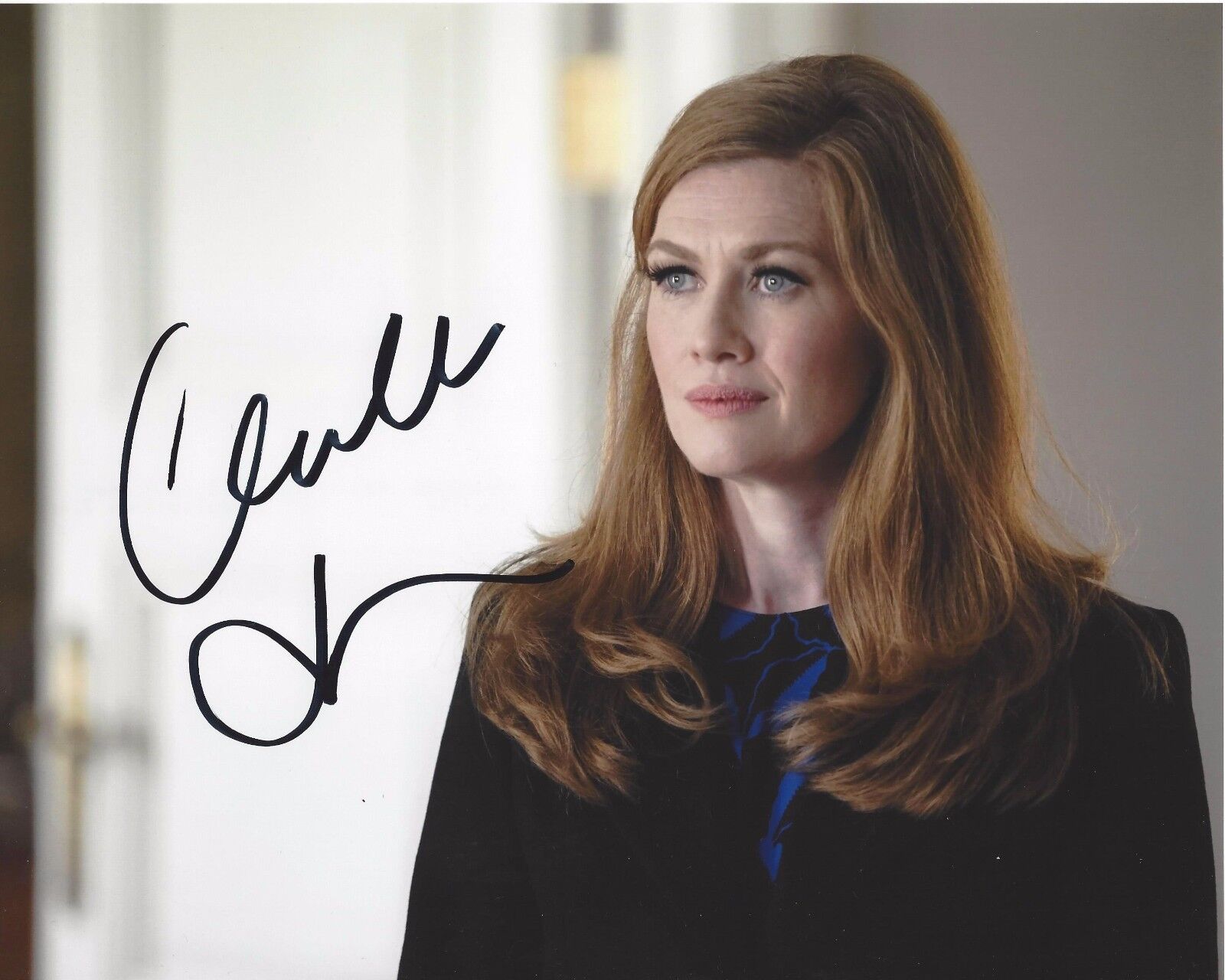 ACTRESS MIREILLE ENOS SIGNED THE KILLING 8X10 Photo Poster painting C W/COA CATCH WORLD WAR Z