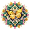 Diamond Painting 2D Flat Butterfly Mandala Pendant Wall Decor for Home & Windows