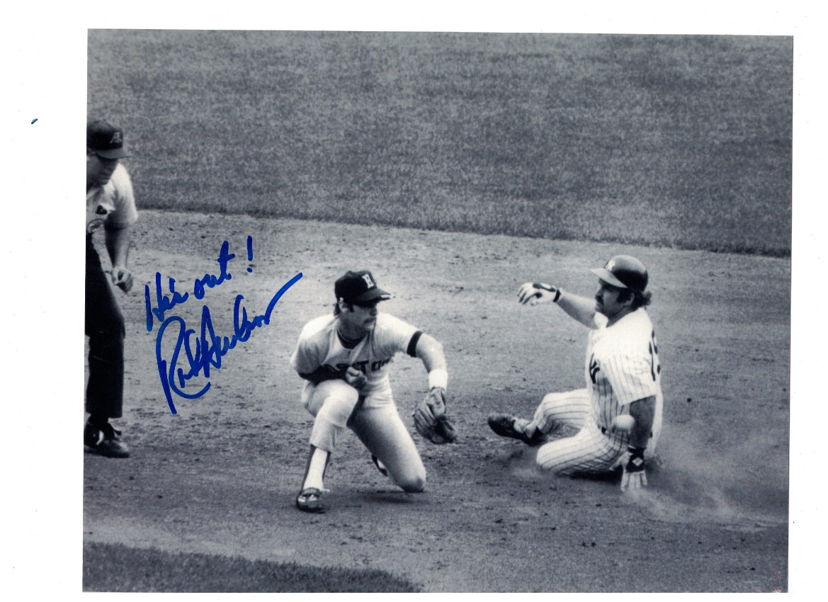 Rick Burleson Boston Red Sox Signed 8x10 Photo Poster painting W/Our COA