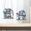 2Pcs Animal - 5D DIY Craft Pendant