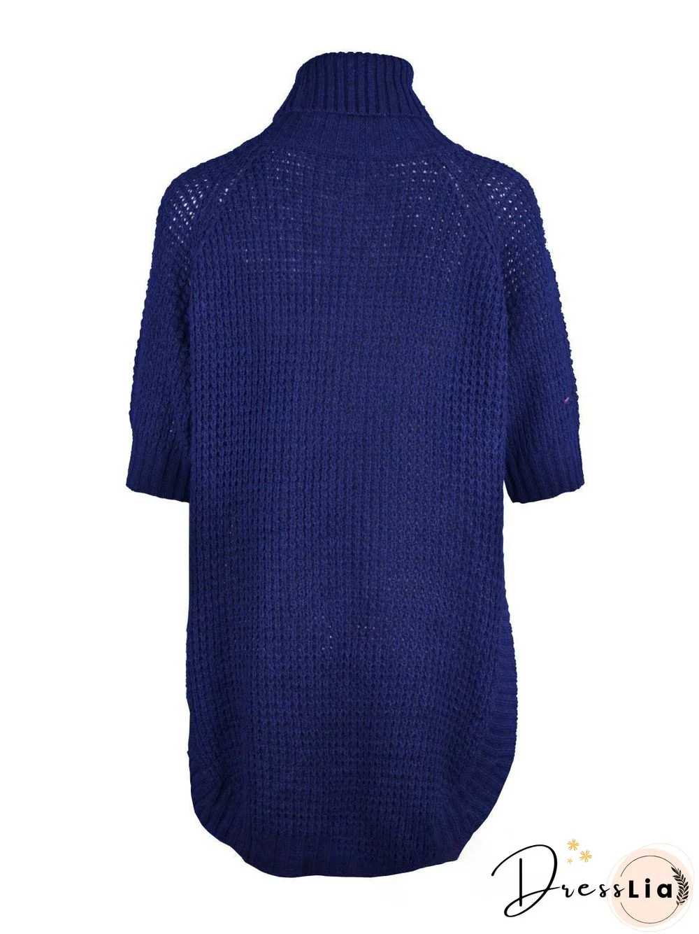 Women'S Turtleneck Solid Casual Knitted Pullover Loose Long Sleeve Sweaters Knitwear Jumper Fall Turtleneck Sweaters For Women