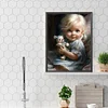 Diamond Painting -DIY Full Square Drill Cute Girl(35x45cm)