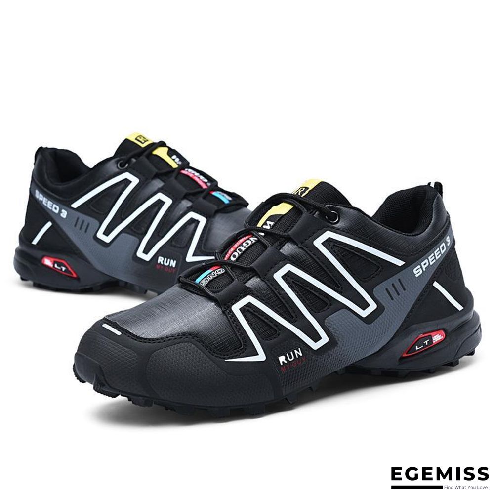 new large size outdoor mountaineering shoes men's shoes breathable shock absorption sports hiki | EGEMISS