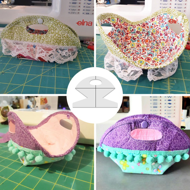 Quilt Cookie Basket Templates