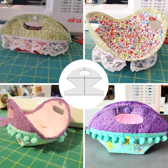 Quilt Cookie Basket Templates