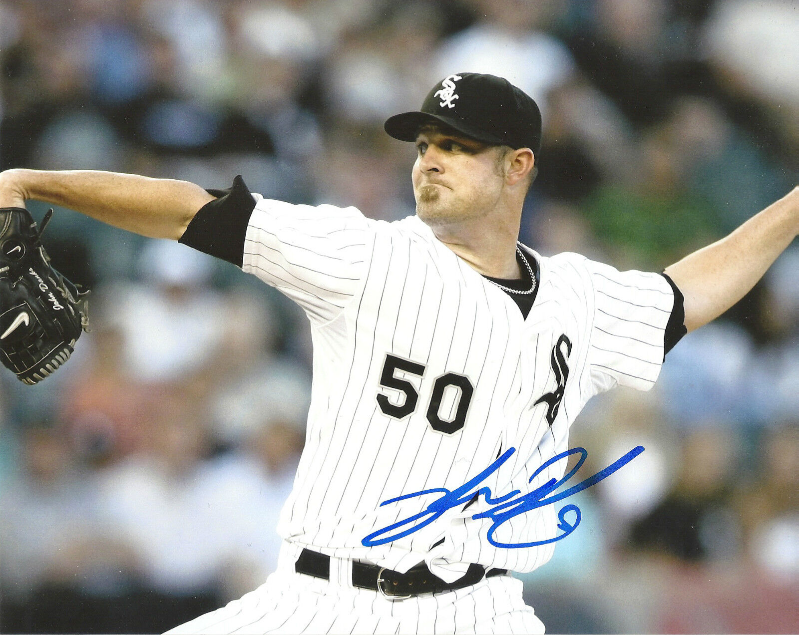 JOHN DANKS 'CHICAGO WHITE SOX' SIGNED 8X10 PICTURE 1 *COA