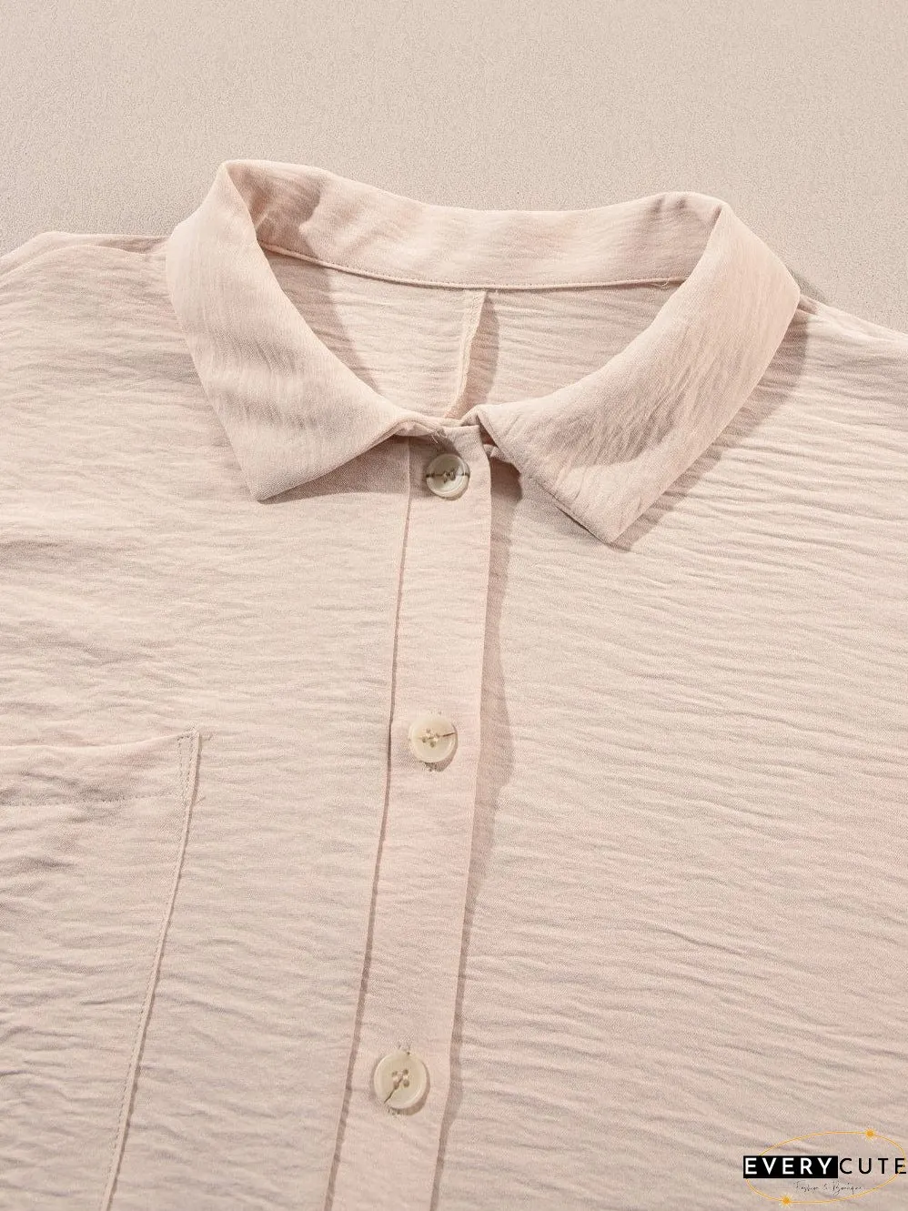 Plus Size Lightweight Button-Down